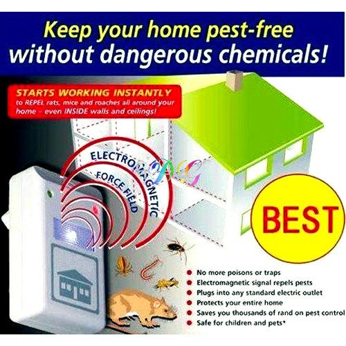 Electronic Mouse Stop Pest Rodent Control Repeller New  