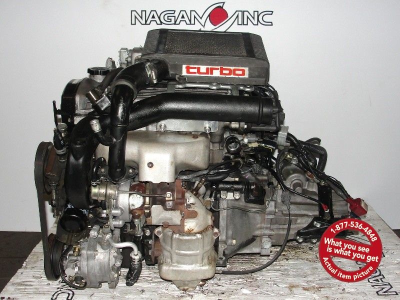 JDM 4E FTE TOYOTA STARLET GT ENGINE PASEO TERCEL 4EFTE 4E TURBO MOTOR 