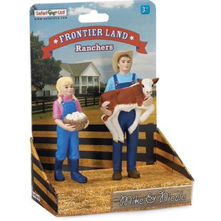 Farmers Mike & Nicole Set #821029 ~ FREE SHIP to USA w/ $25+ Safari 