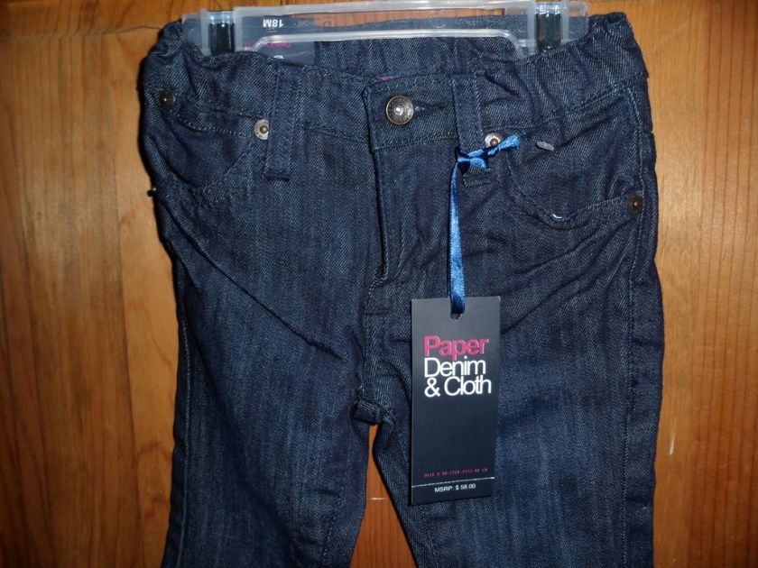 girls JEANS 18M new PAPER DENIM & CLOTH pants DENIM  