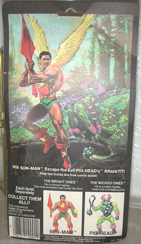   Man Rulers of the Sun Black He Man MINT Action Figure Un opened  