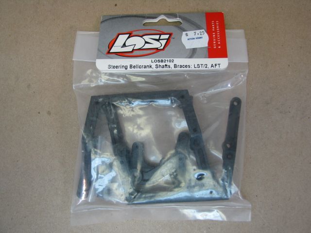 Team Losi LOSB2102 LST LST2 AFT steering bellcrank part  