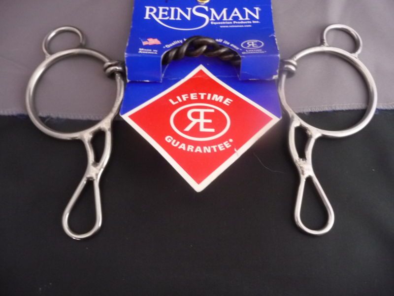 REINSMAN HORSE TS307 WONDER BIT/ POPULAR GAG SHANK  