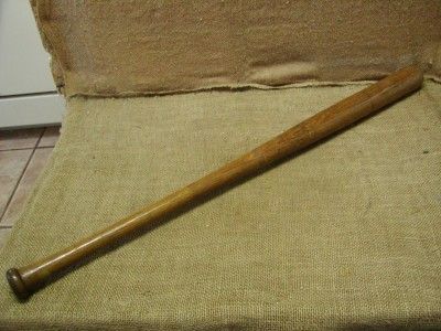 Vintage Wooden Softball Bat  Antique Wood Baseball Old  