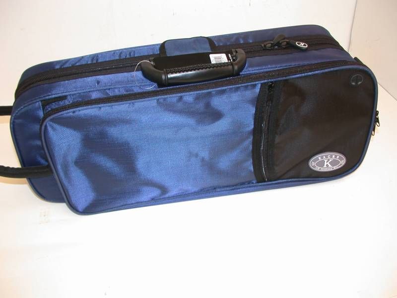 KACES Polyfoam Bb Trumpet Case, STRUCTURE SERIES   BLUE  