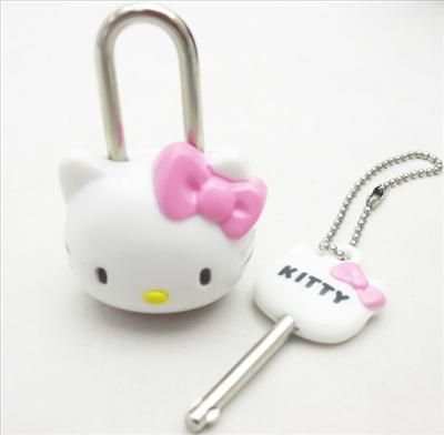 HelloKitty Lock & Key Decoration Education KEY CHAIN  