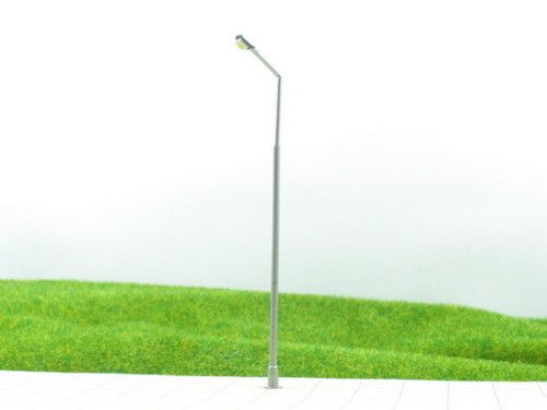 T89 20pcs Model Trains Lamppost LED lamp O HO 105mm 12v  