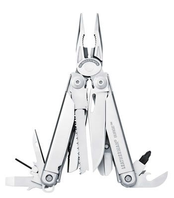 Leatherman 830161 Surge MultiTool Stainless Steel 18 Tools In 1  