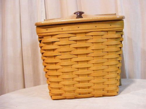 Longaberger Medium Mail Box Basket Set  