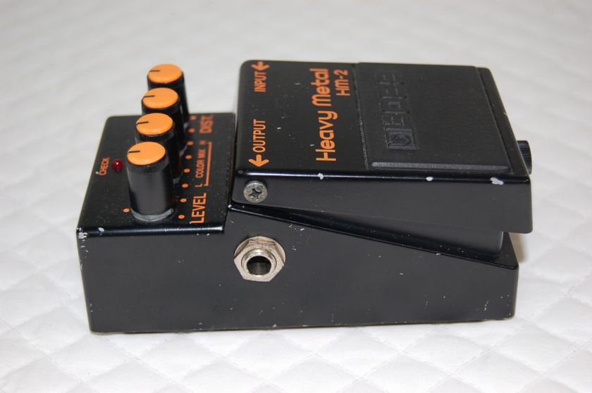 BOSS HM 2 Heavy Metal Distortion 1983 made in Japan Black Label  