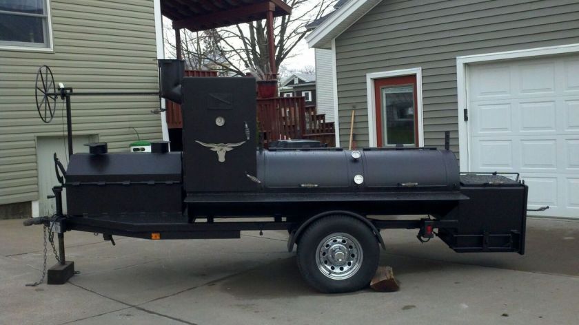 David Klose Mobile Smoker/BBQ Grill and Catering Rig  