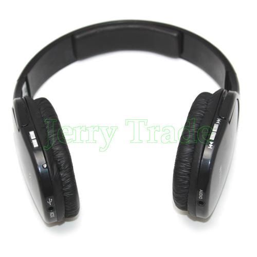 TF Card Inserted Wireless Digital Headphones Headsets  Music Player 