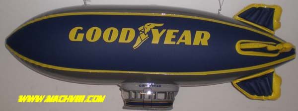 Goodyear Inflatable BLIMP Formula 1 Memorabilia Display  