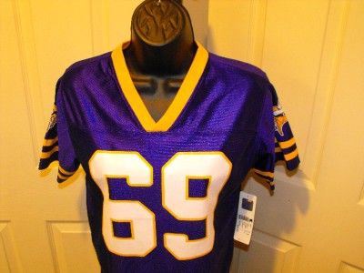 NEW Jared Allen Minnesota Vikings YOUTH MEDIUM M size 8 10 Jersey 5KC 