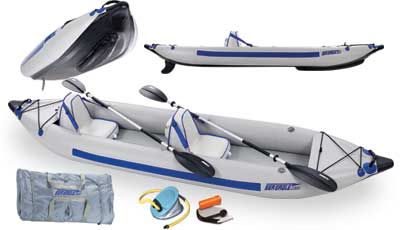 Sea Eagle 385ft Fast Track Kayak Deluxe Package 385 ft  