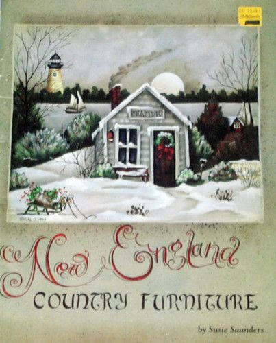 NEW ENGLAND FURNITURE Susie Saunders Painting Book  