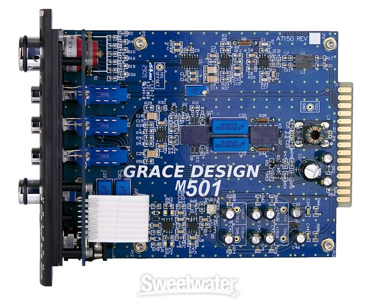 Single channel 500 Series Preamplifier Module with 48V Phantom Power 