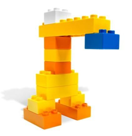 LEGO 6176 DUPLO Basic Bricks Deluxe Building Block Toys  