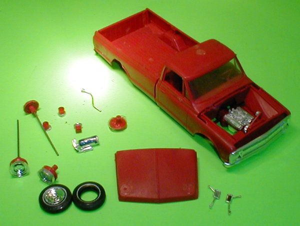   Fleetside Annual Pick Up Fire Truck Original Junk Parts Pickup 69