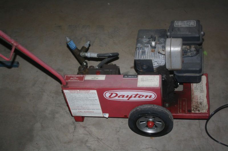 DAYTON HC170 PUM 32831E GAS PRESSURE WASHER 1200PSI  