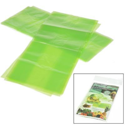 20pk Stay Fresh Green Bags Fruit Vegetable Reusable Life Extender Save 