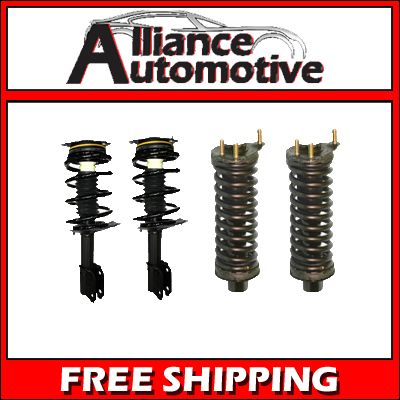 Front & Rear Complete Strut Shock Spring Quick Unit  