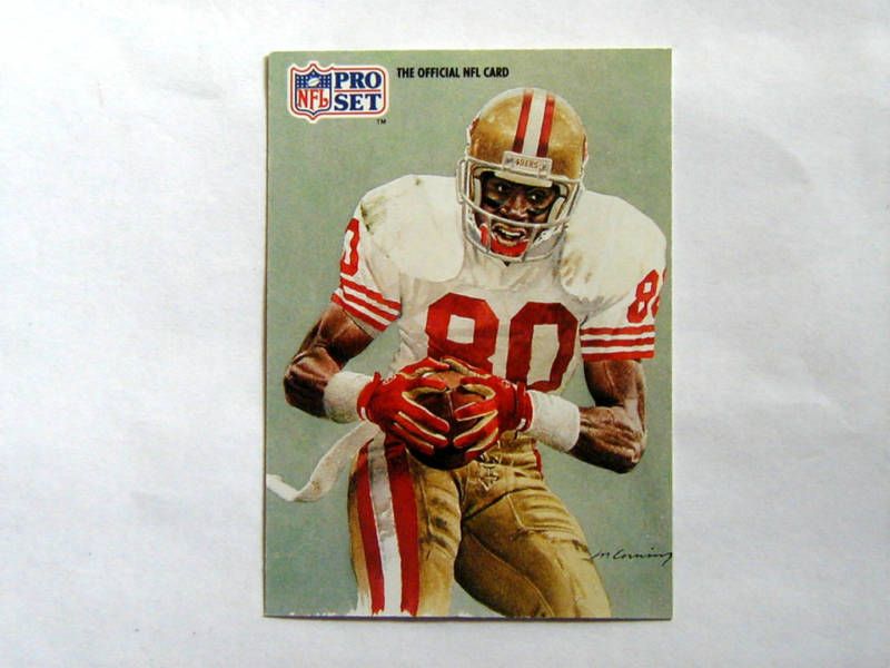 1991 PRO SET JERRY RICE   ALL NFC TEAM #379  