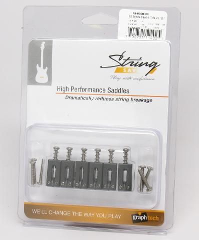 Graph Tech STRING SAVER Saddles for Strat & Tele 2 1/16 spacing. PS 