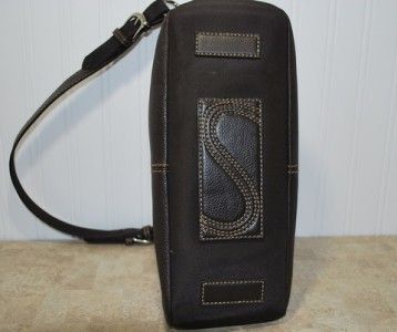 Ladies The Sak Brown Leather Shoulder Bag  