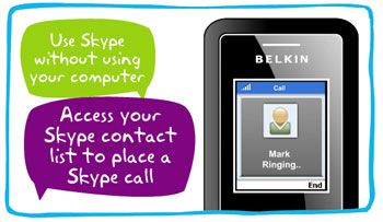 Belkin F1PP000GN Wi Fi NO PC Internet SKYPE Phone  