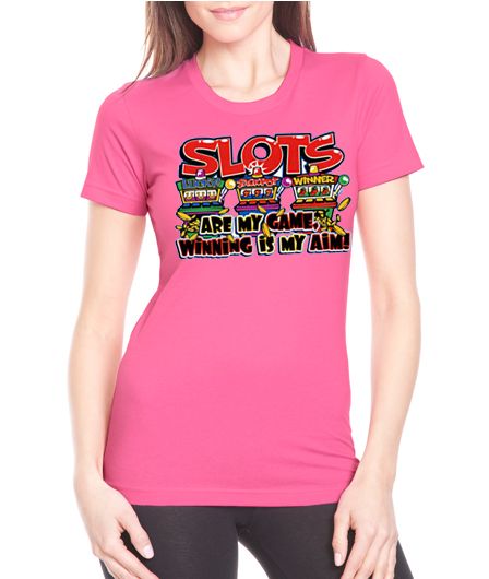 Slot Machine Winning Gambling Next Level Tee Shirt  