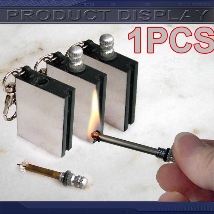 Smoking Cigar Lighter Match Box Silver