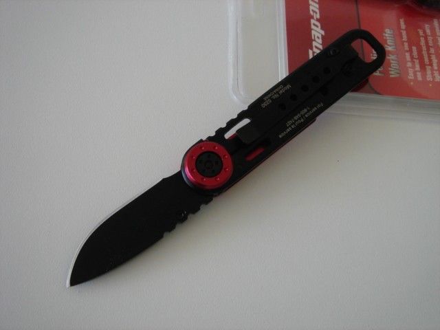 NEW SNAP ON 6 FOLDING WORK KNIFE 5230  