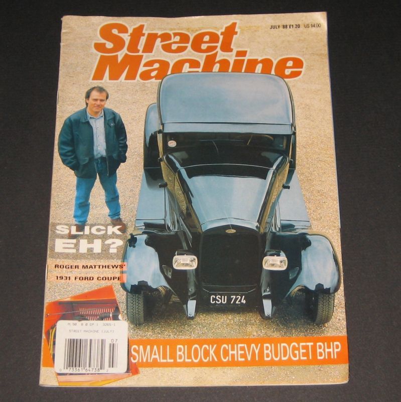 Street Machine magazine July 1988 UK cars & hot rods  