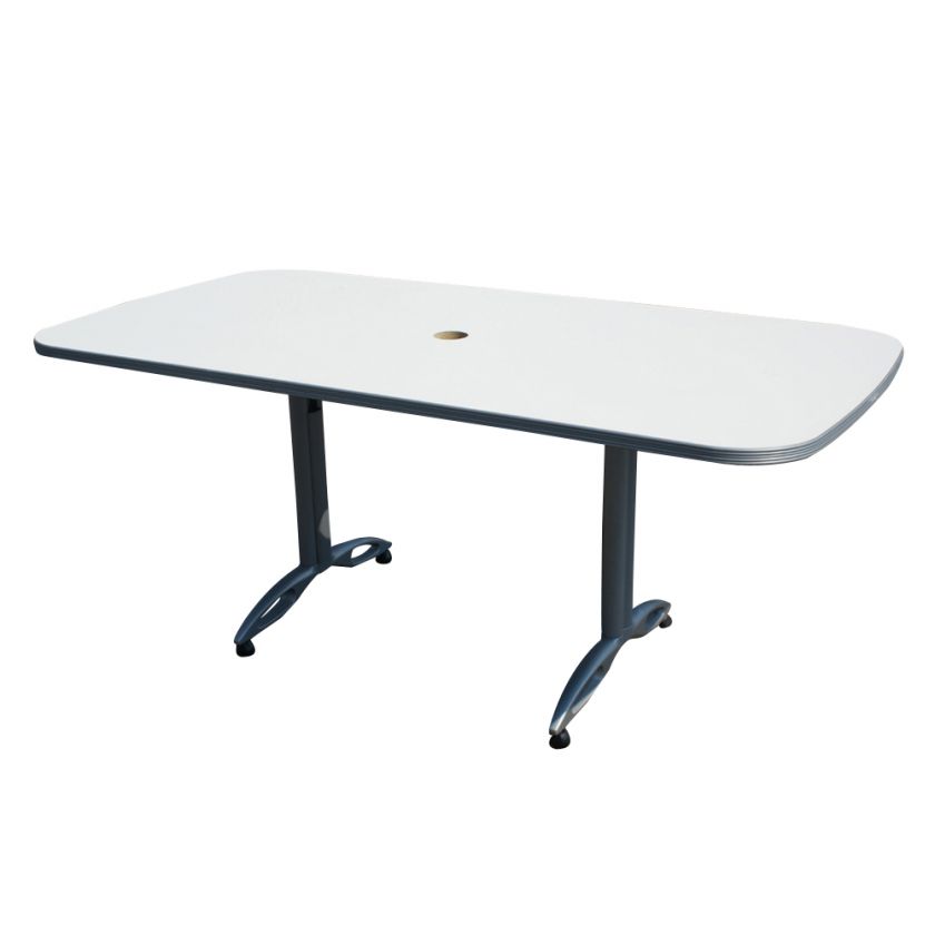 72 Mid Century Style Prismatique Table Desk  