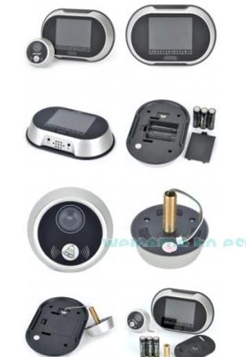   LCD Digital Video Door Viewer Peephole Doorbell Security Camera  